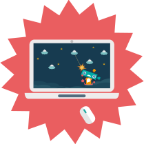 ノートパソコンのイラスト